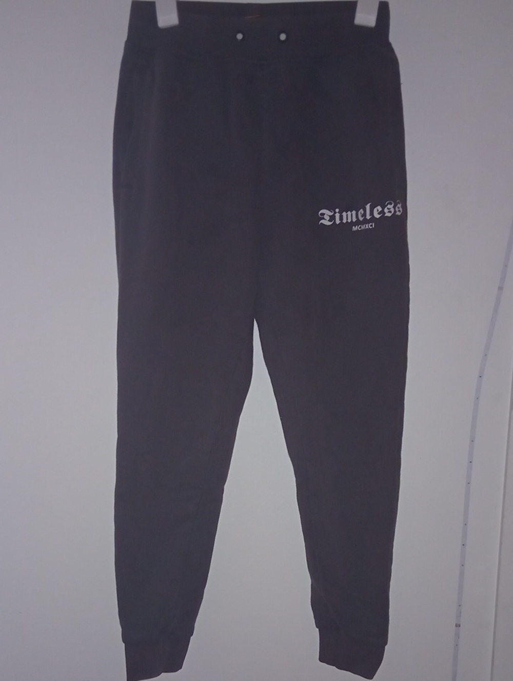 XIOS Black/purple 'Timeless' Logo Joggers Size xs